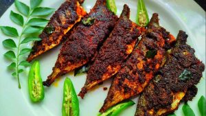 Kerala style Mackerel Fry recipe