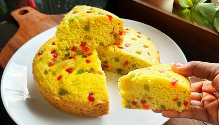 No Oven Rava Cake Recipe
