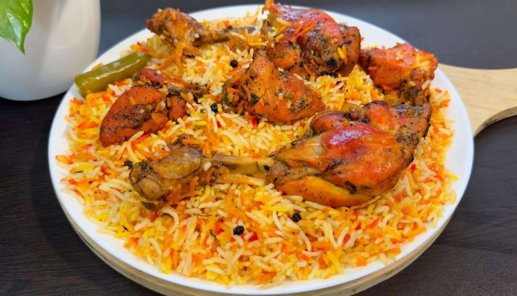 10 minutes cooker Chicken Mandi