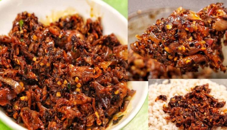 vazhuthana chammanthi Recipe