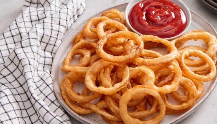 Easy Crispy Onion Ring Snack