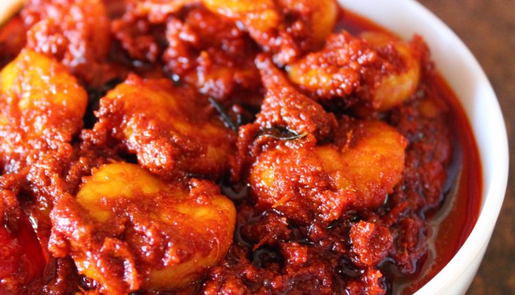 Easy Prawns Pickle Recipe