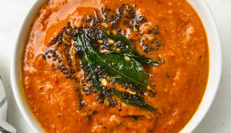 Easy Red Chutney Recipe