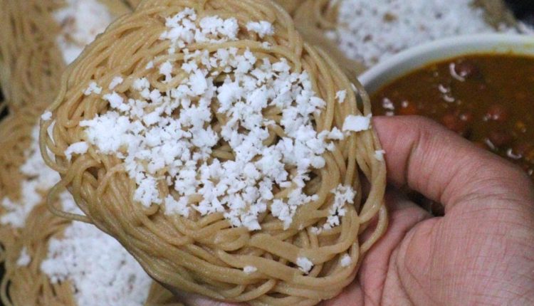Easy Wheat Flour Idiyappam Recipe