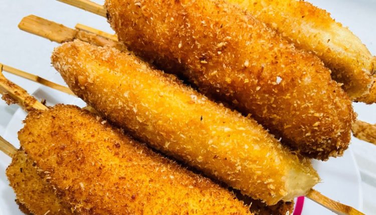 Easy and Variety Stick Banana Snack Recipe