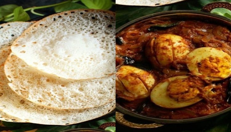 Instant Appam and Egg Curry Recipe