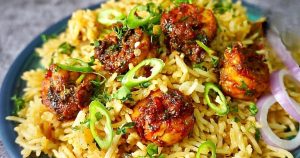 Kannur Special Prawns Biriyani Recipe