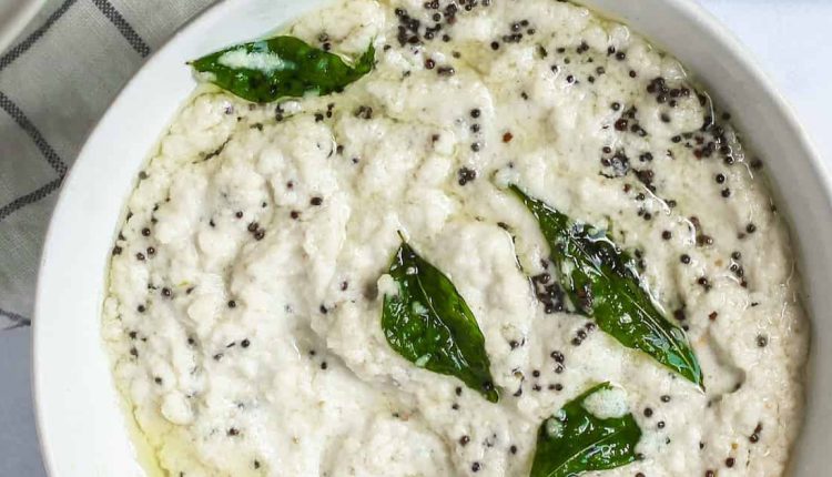 Kerala Special Coconut Chutney Recipe