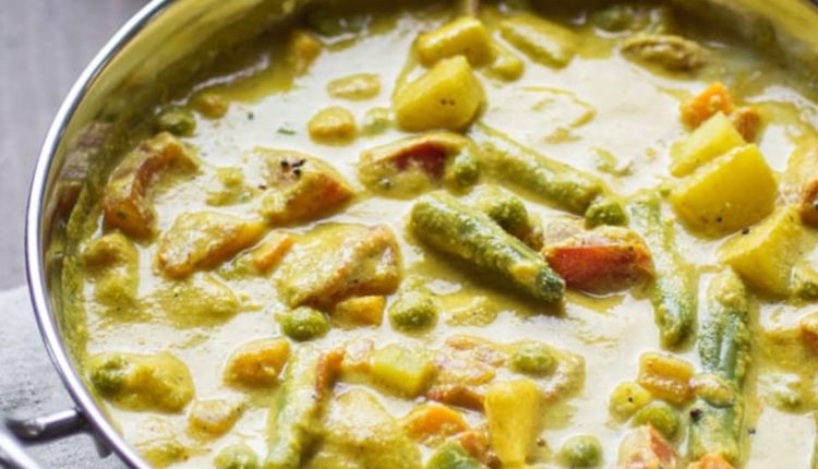 Kerala Special Vegetable Kurma Recipe