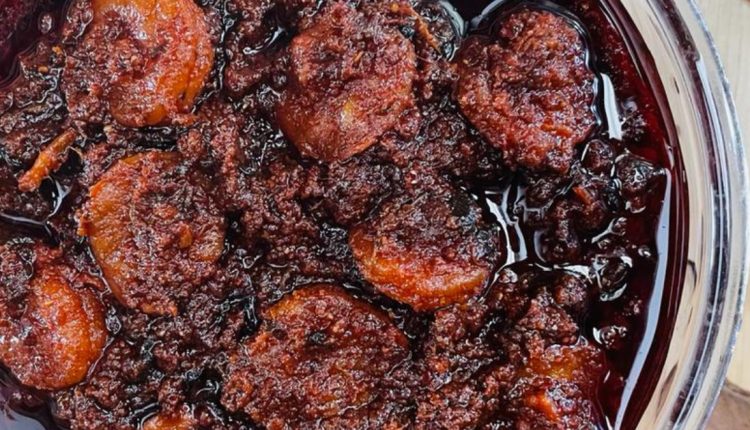 Kerala Style Chemmeen Achar Recipe