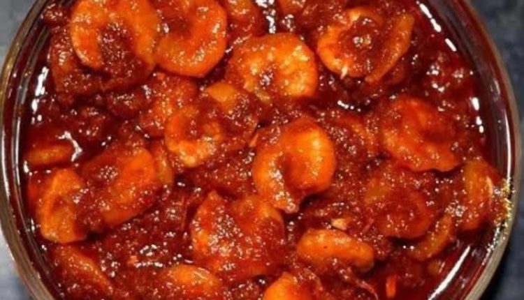Kerala Style Easy Prawns Pickle Recipe