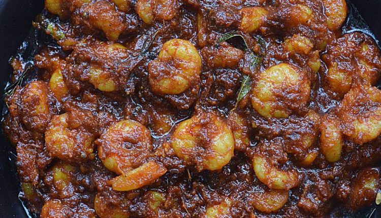 Kerala Style Prawns Pickle Recipe