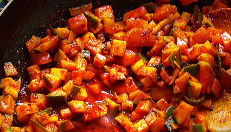Kerala Style Special Mango Pickle Recipe