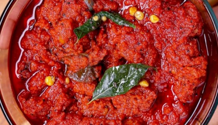 Perfect Restaurant Style Tomato Chutney Recipe
