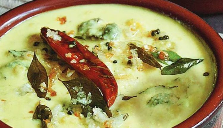 Perfect and Tasty Raw Mango Pachadi Recipe