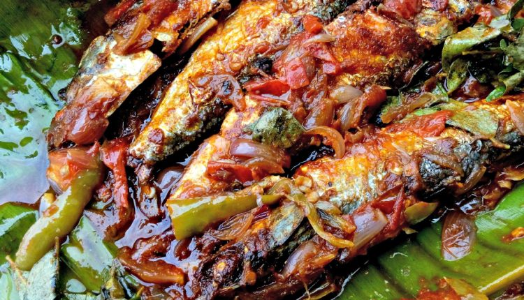 Special Kerala style Mathi Pollichathu Recipe