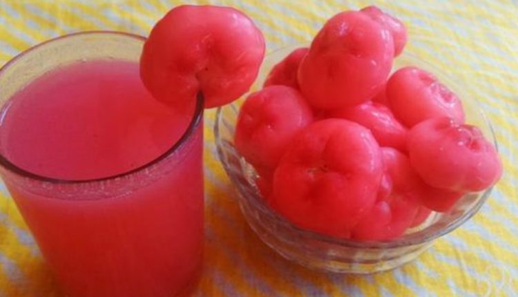 Super Tasty Rose Apple Juice Recipe