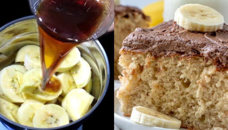 Tasty Banana Cake Recipe