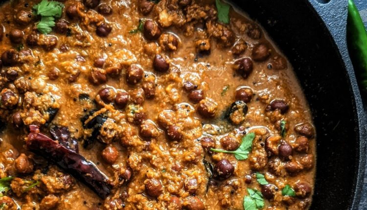 Tasty Kadala Curry Recipe