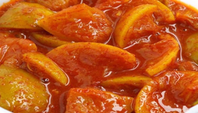Tasty Vadukapuli Naranga Achar Recipe