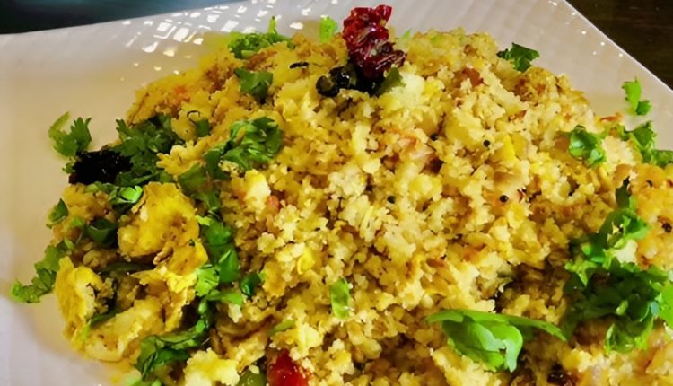 Easy Egg Puttu Breakfast Recipe