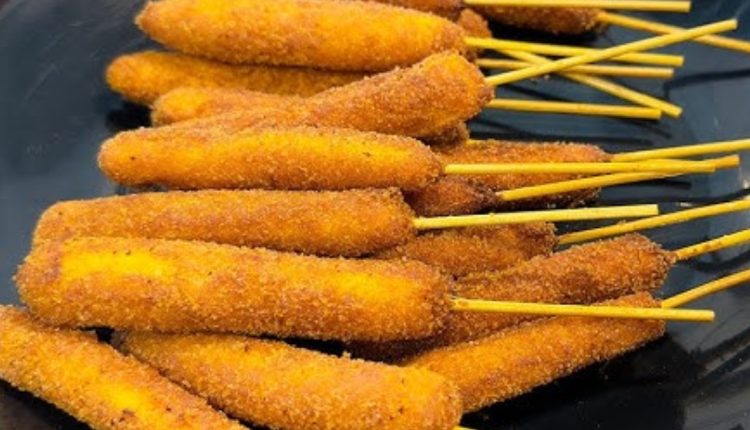 Evening Snack Banana Stick Fry Recipe