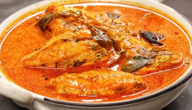 Fish Curry with Coconut Milk