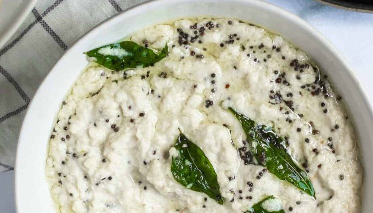 Simple Coconut Chutney Recipe