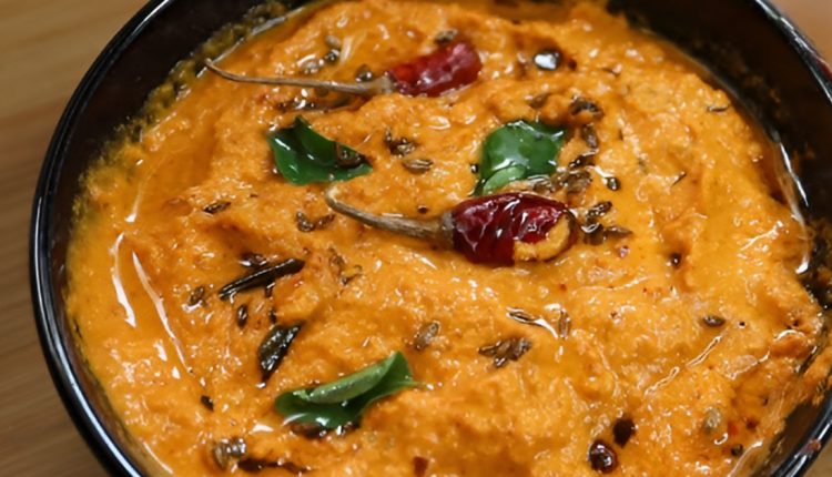 Thattukada Special Coconut Chutney Recipe